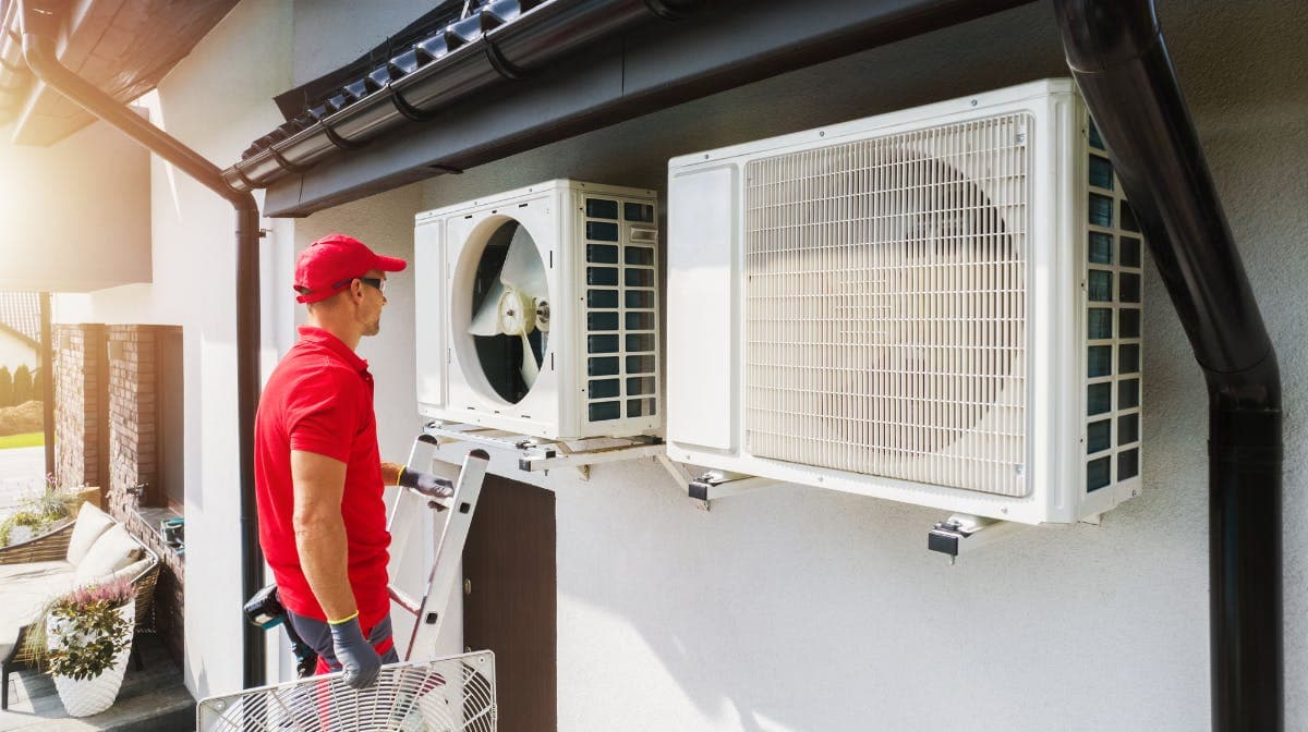 warmtepomp-installatie